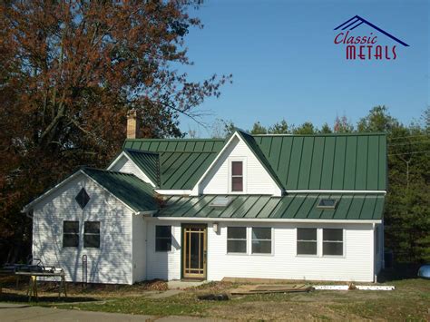 pictures of houses with green metal roofs|14 foot green metal roofing.